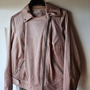 Suede-like jacket